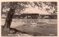 NÖ: Gruß vom Wallsee an der Donau 1940 mit Dampfer Fotokarte